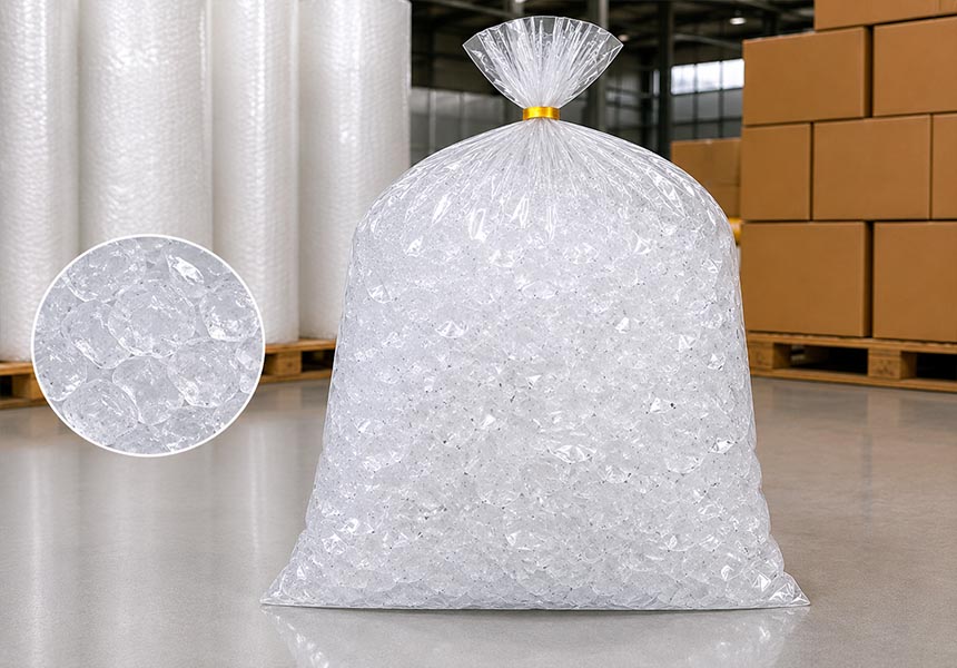 Ice Bags manufactured by Golden Wolf Plastic Factory